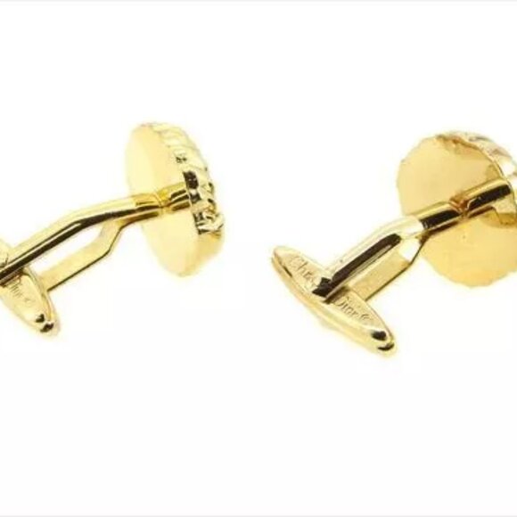 Dior cuffs Gold GP Mens Authentic Used T8593 - Picture 3 of 6